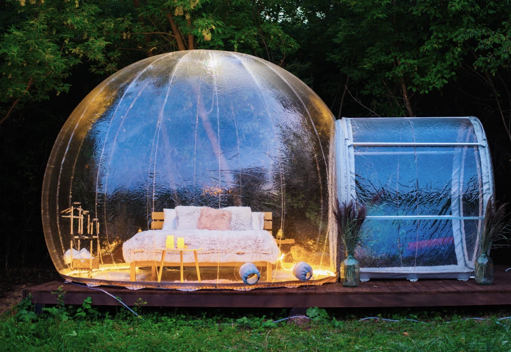 bubble tent outdoor